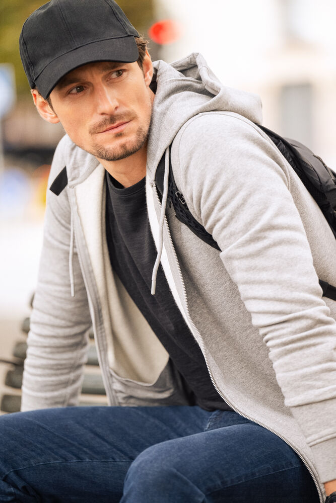 Westwood Heights Huvjacka – Zip Hoodie i Ekologisk Bomull - 19