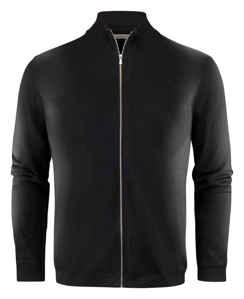 James Harvest Ashland Cardigan – Stickad Kofta med Dragkedja - 2