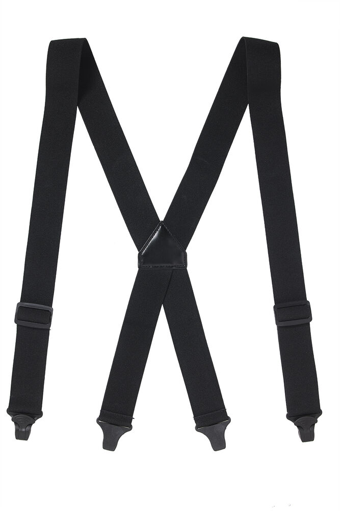 Jobman 9013 Hängslen – Elastiska hängslen med plastclips - 2