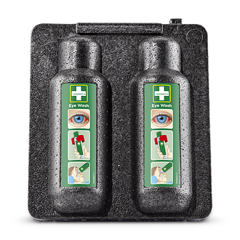 Heating Cabinet for 2 Eye Wash