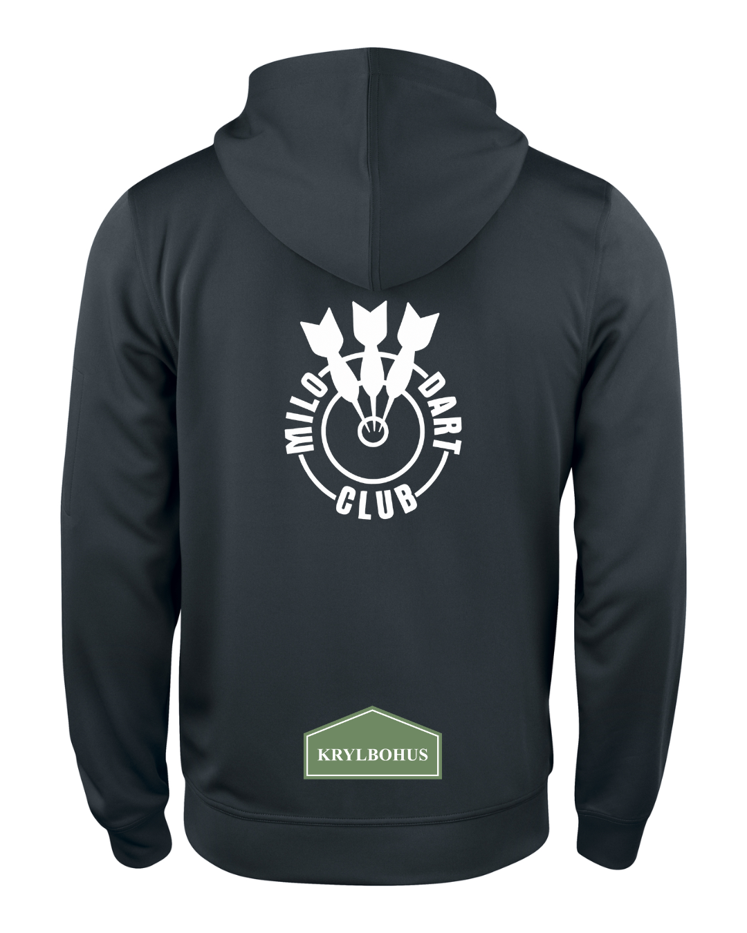 Hoodtröja dam hel dragkedja | Milo Dart - 2