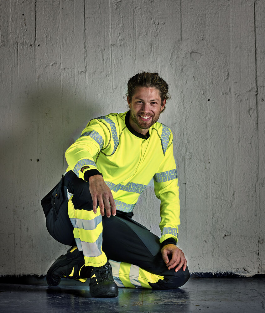 2134 Hantverksbyxa Core Stretch Varsel - 7