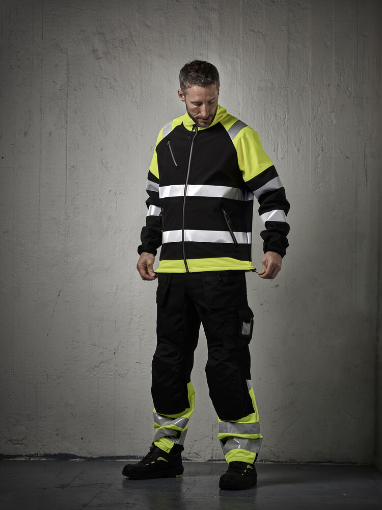 2134 Hantverksbyxa Core Stretch Varsel - 9