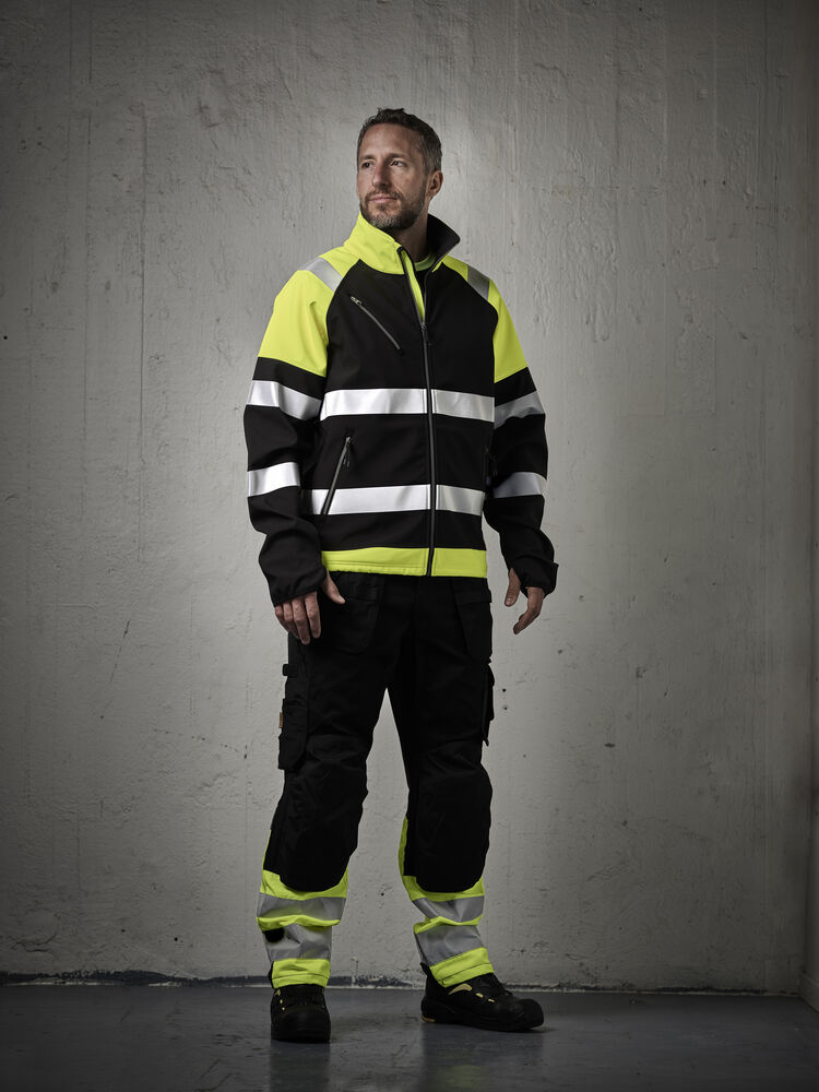 2134 Hantverksbyxa Core Stretch Varsel - 10