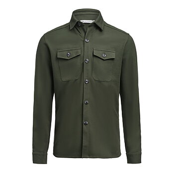 Hicksville Overshirt – Skjortjacka i ekologisk bomull & återvunnen polyester