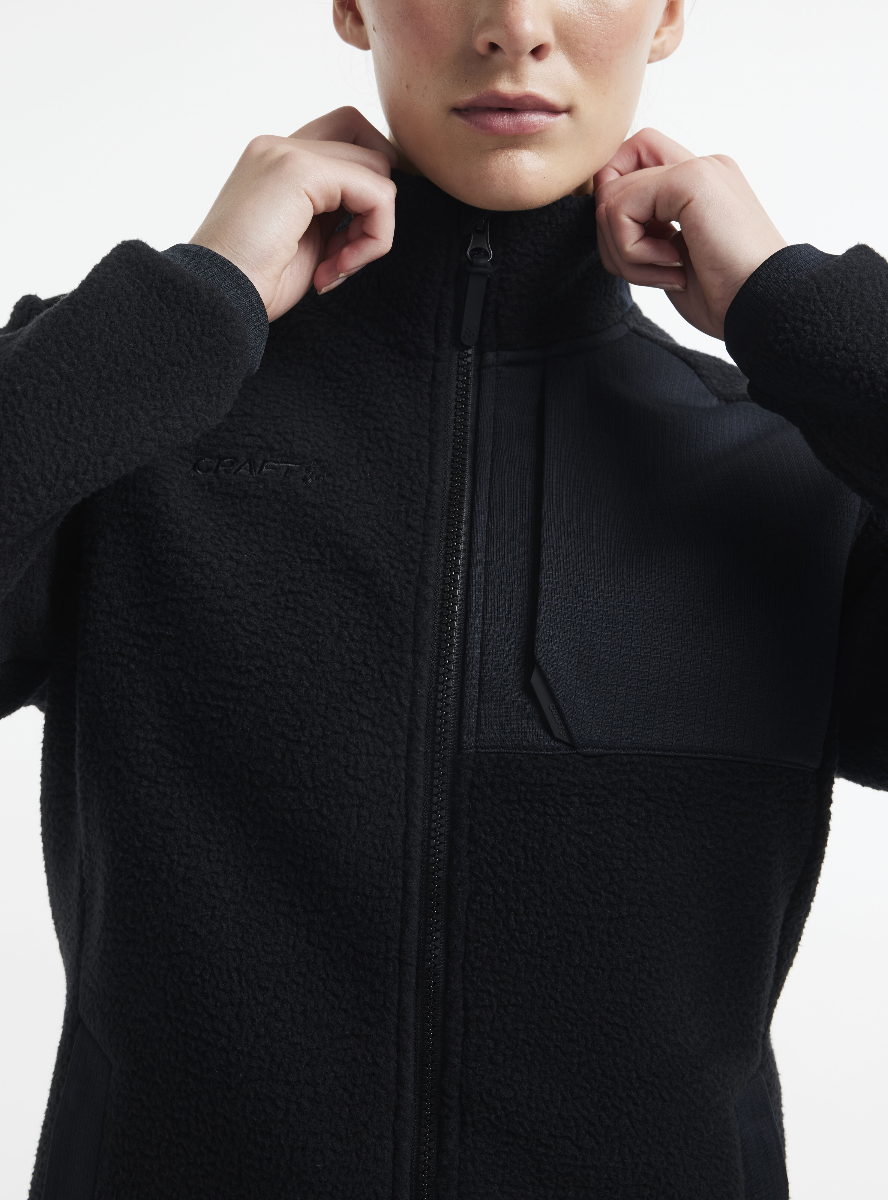 ADV EXPLORE PILE FLEECE JACKET W - 14