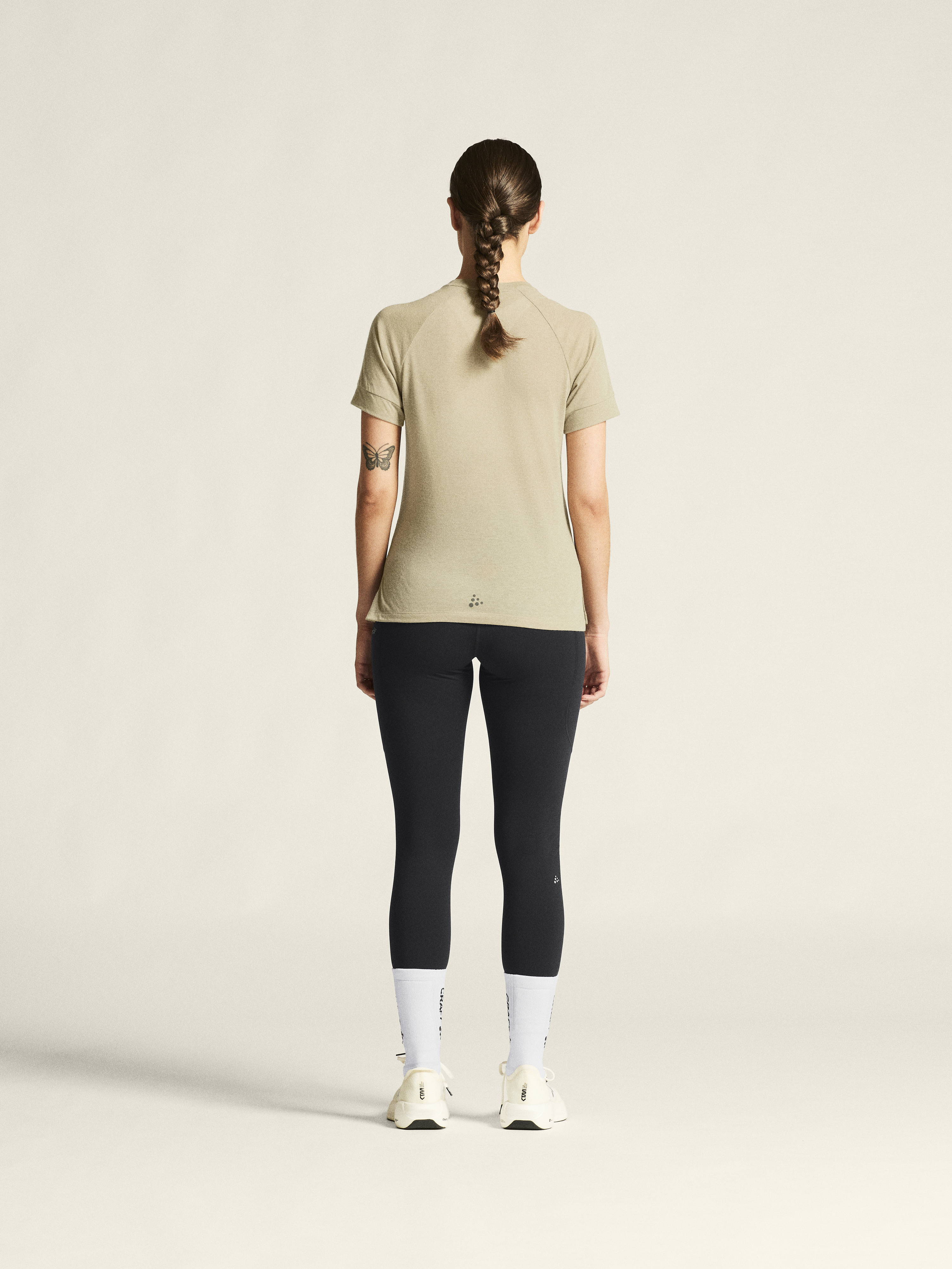 WOOL SS TEE W - 9