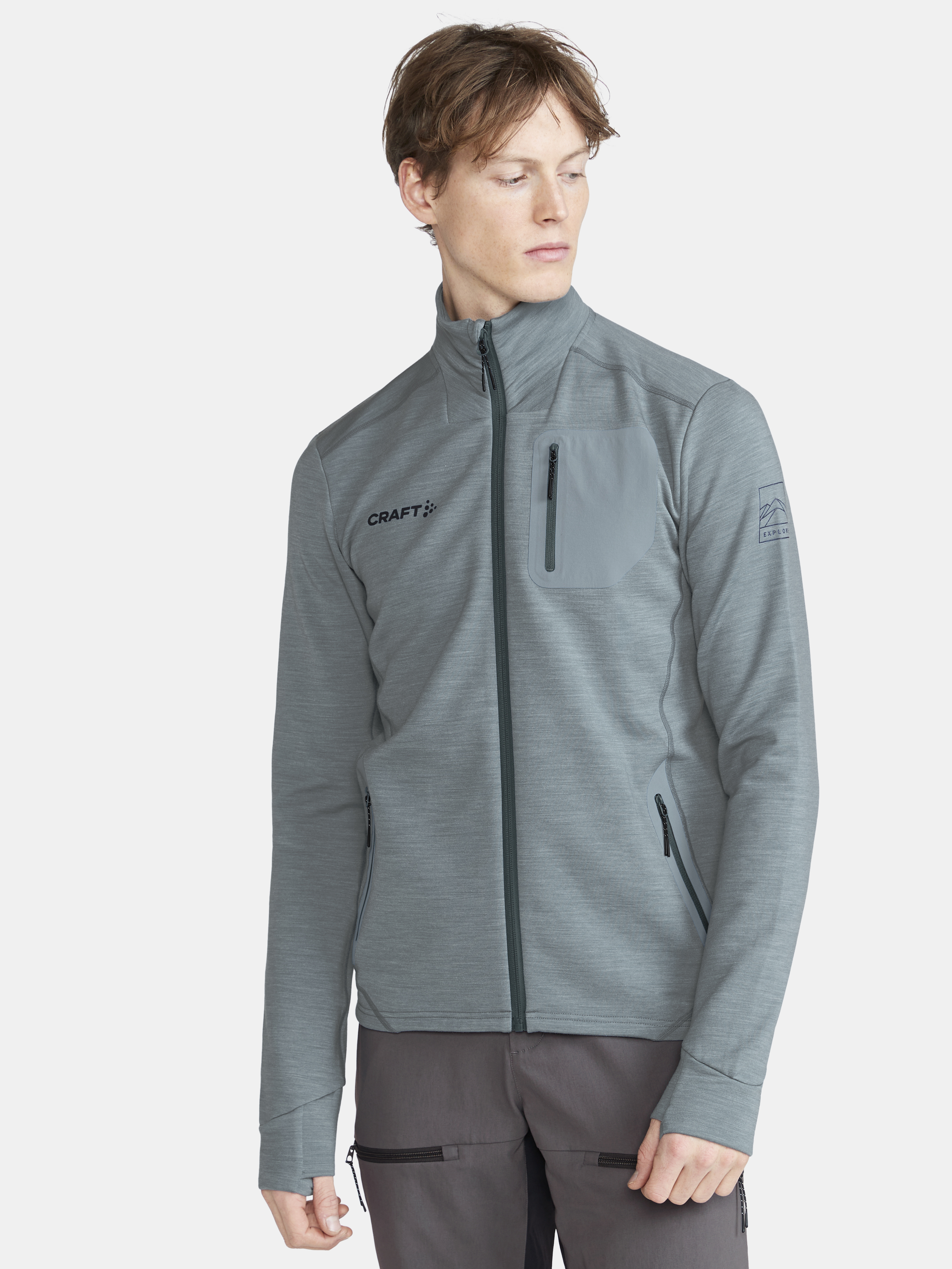 PRO EXPLORE WOOL MIDLAYER M - 5