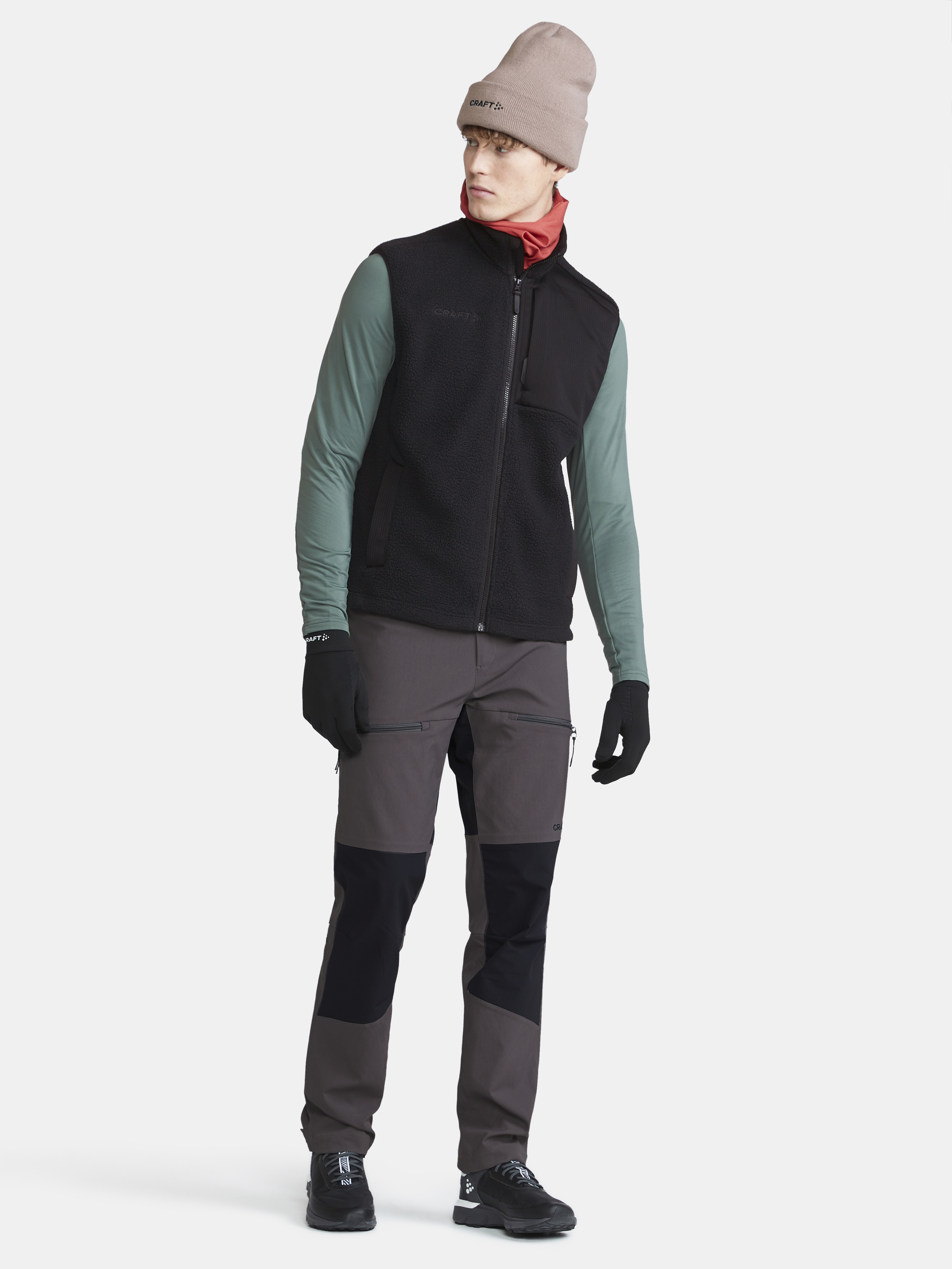 ADV EXPLORE PILE FLEECE VEST M - 5