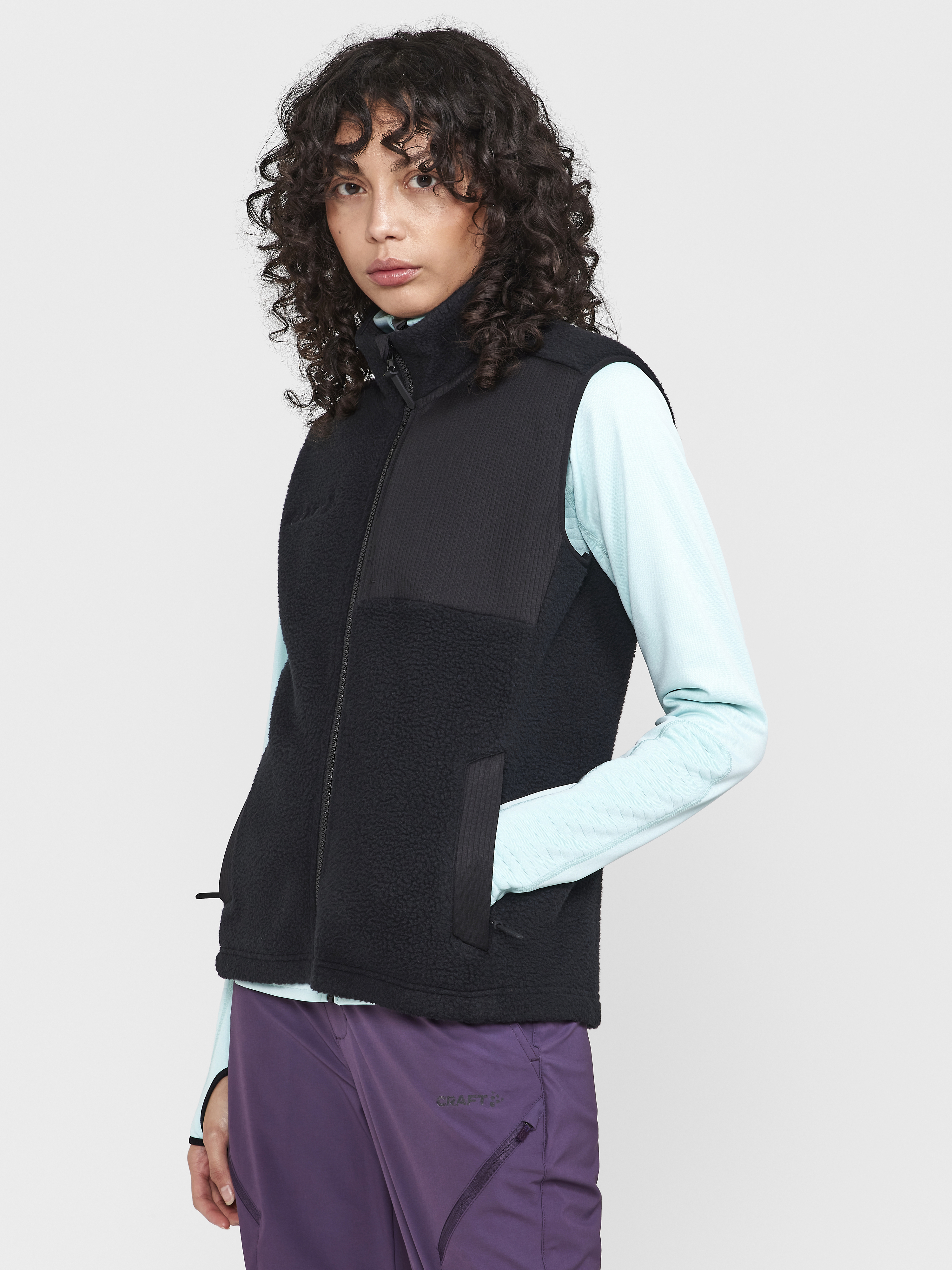 ADV EXPLORE PILE FLEECE VEST W - 5