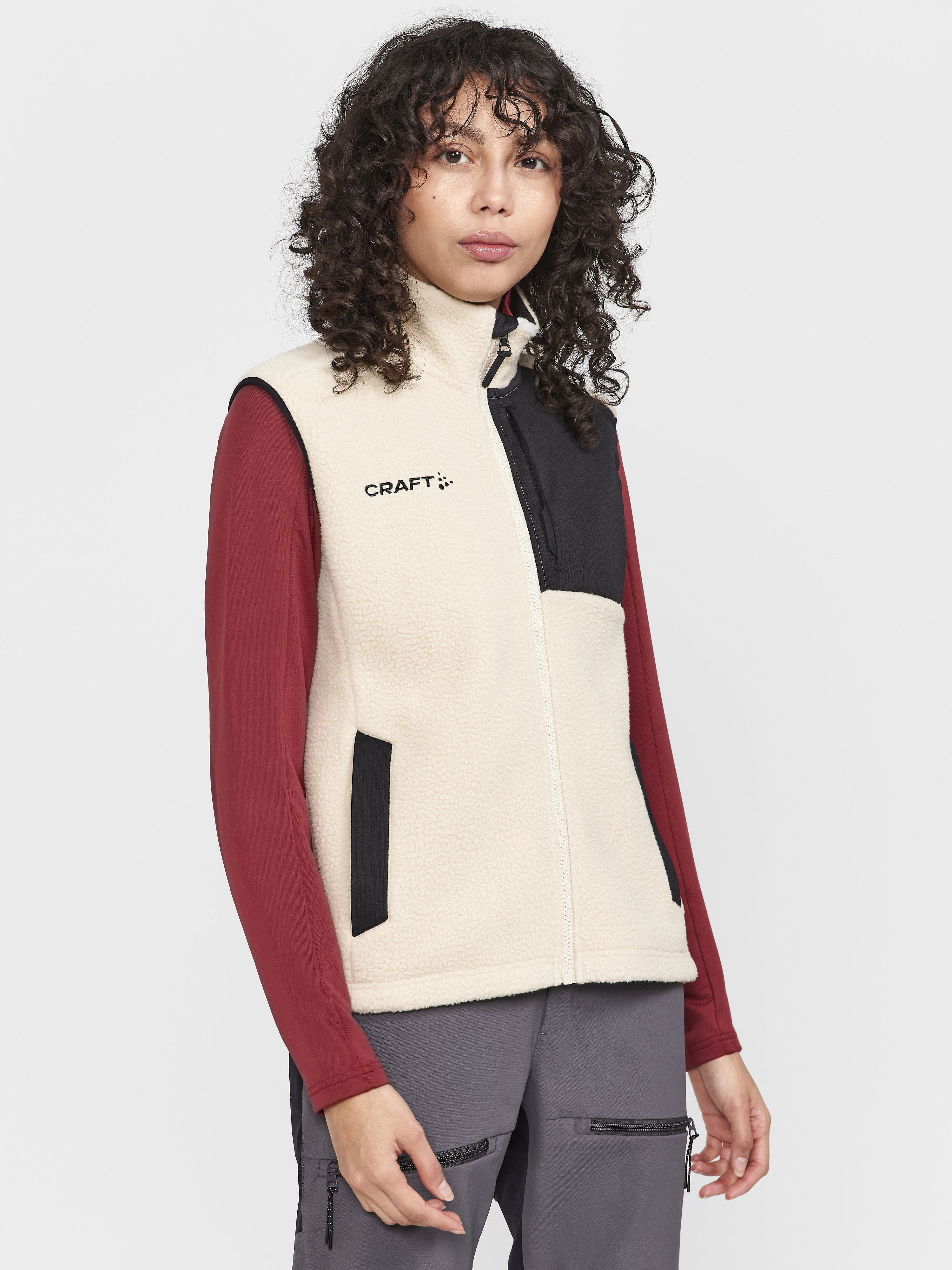 ADV EXPLORE PILE FLEECE VEST W - 8