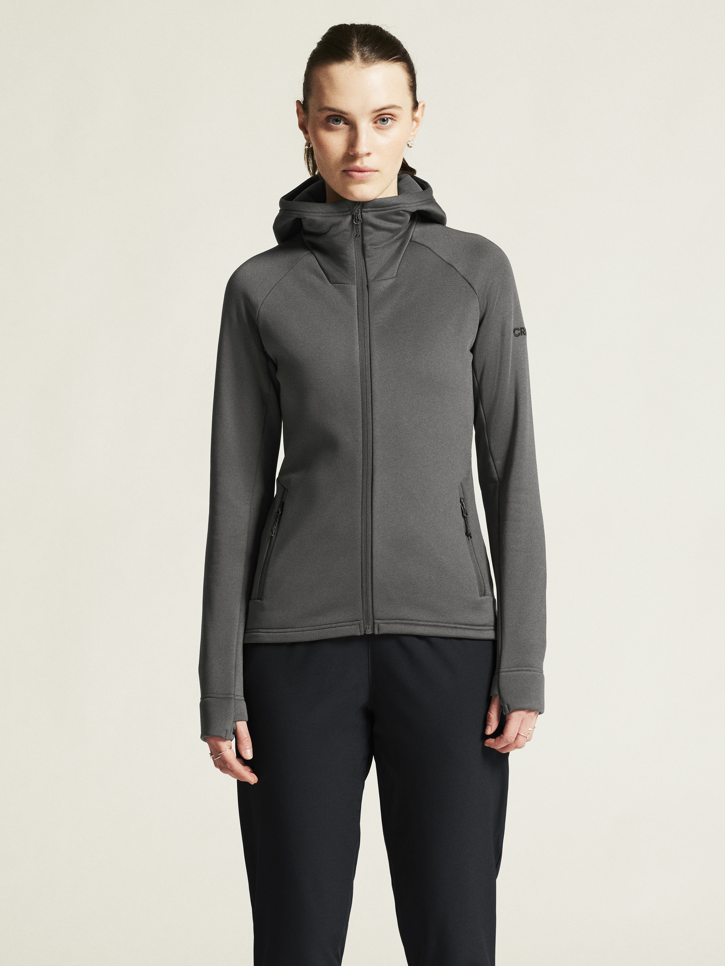 ADV EXPLORE POWER FLEECE HOOD JKT W - 24