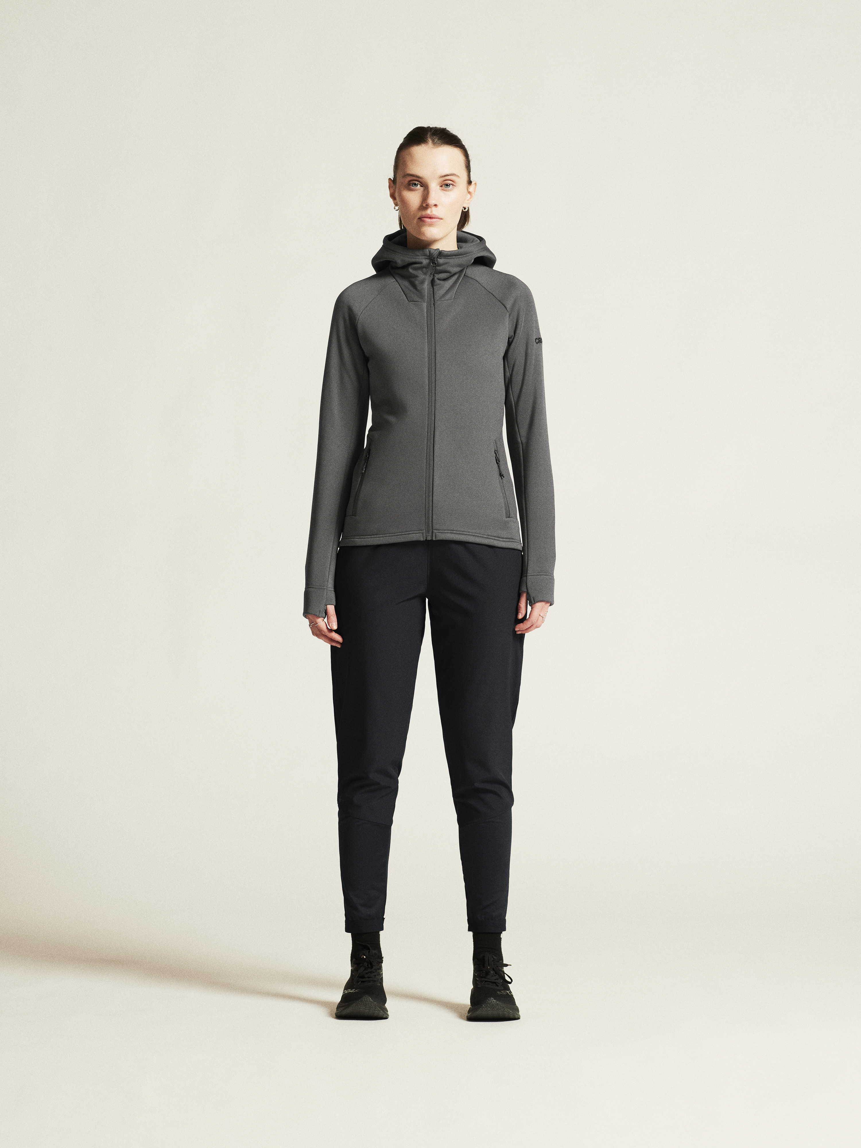 ADV EXPLORE POWER FLEECE HOOD JKT W - 29