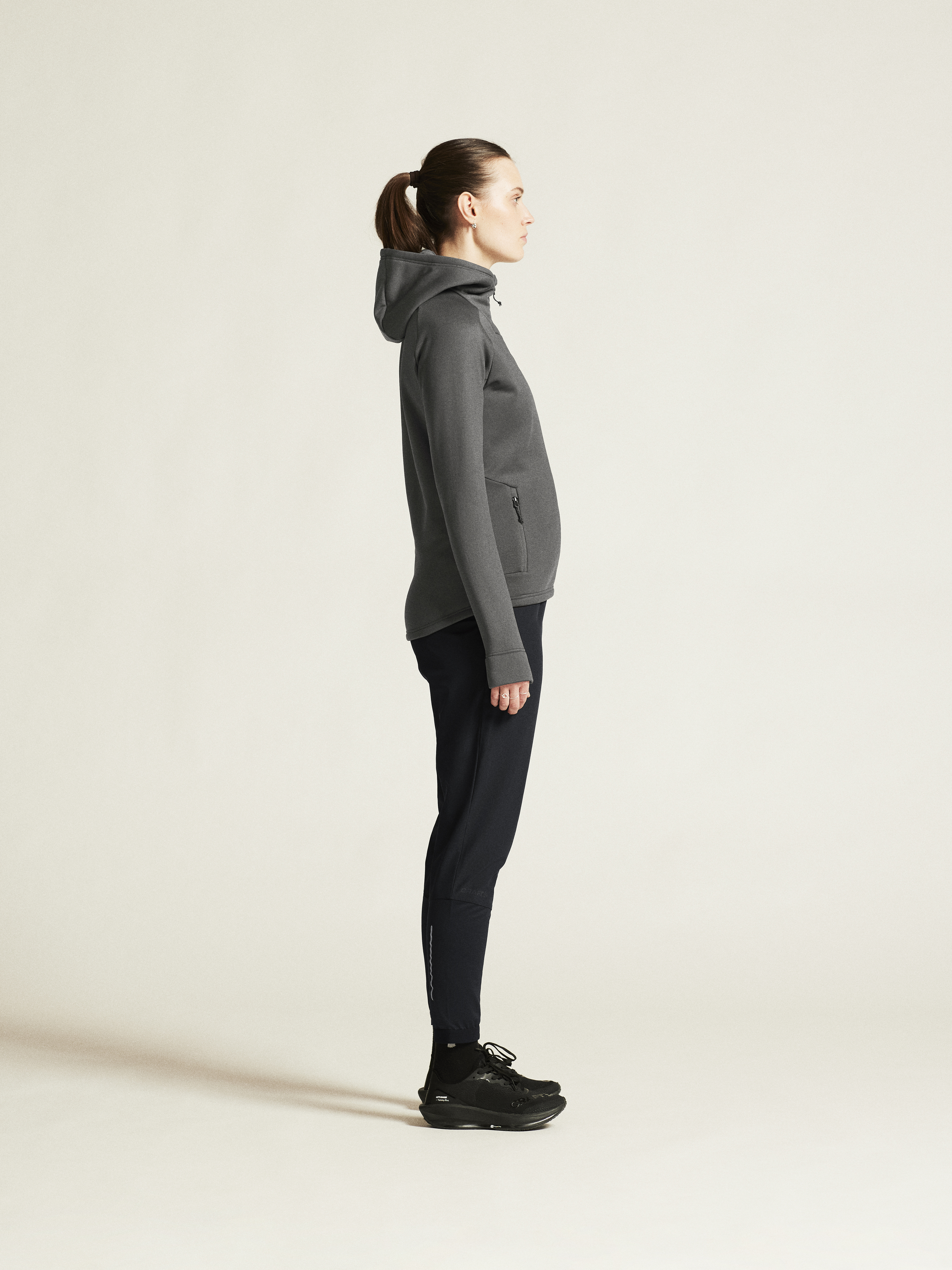 ADV EXPLORE POWER FLEECE HOOD JKT W - 37