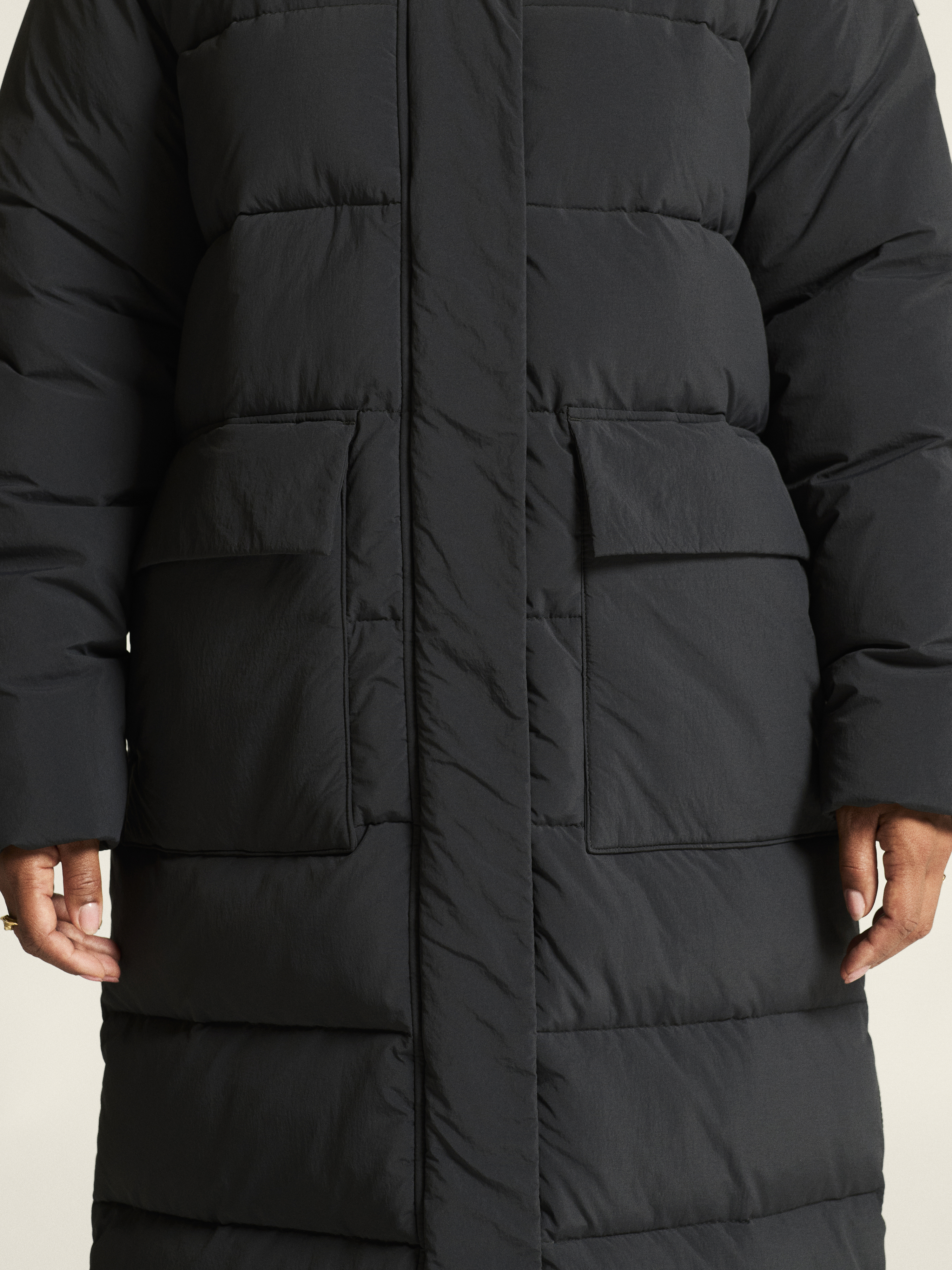 URBAN LONG PADDED COAT W - 17