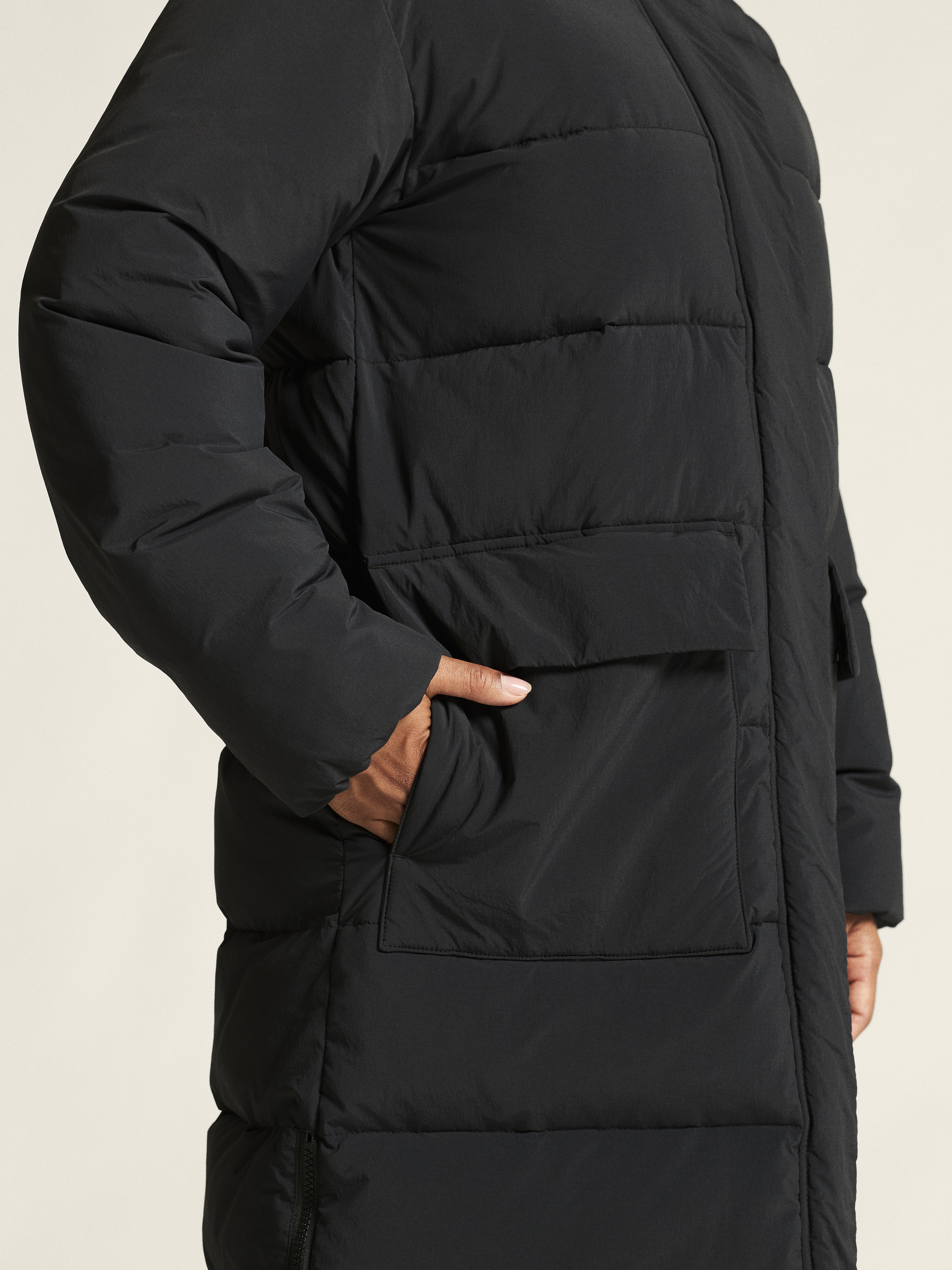 URBAN LONG PADDED COAT W - 13