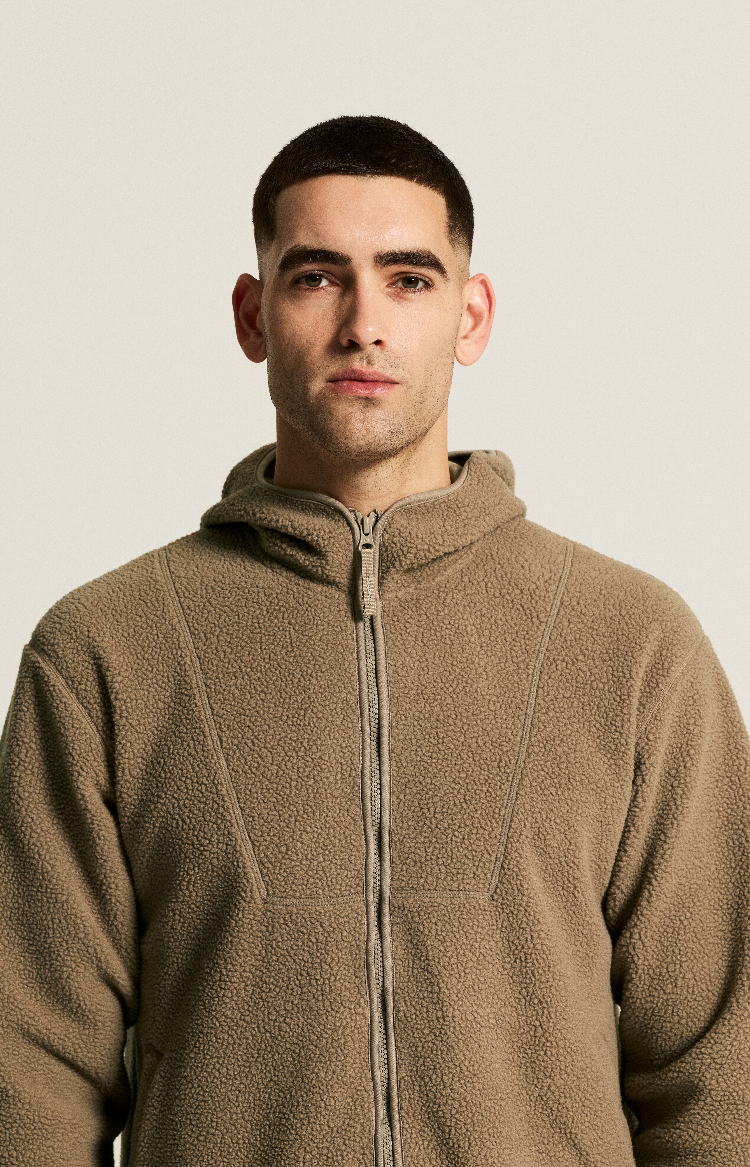 JOIN PILE FLEECE FZ HOOD M - 12