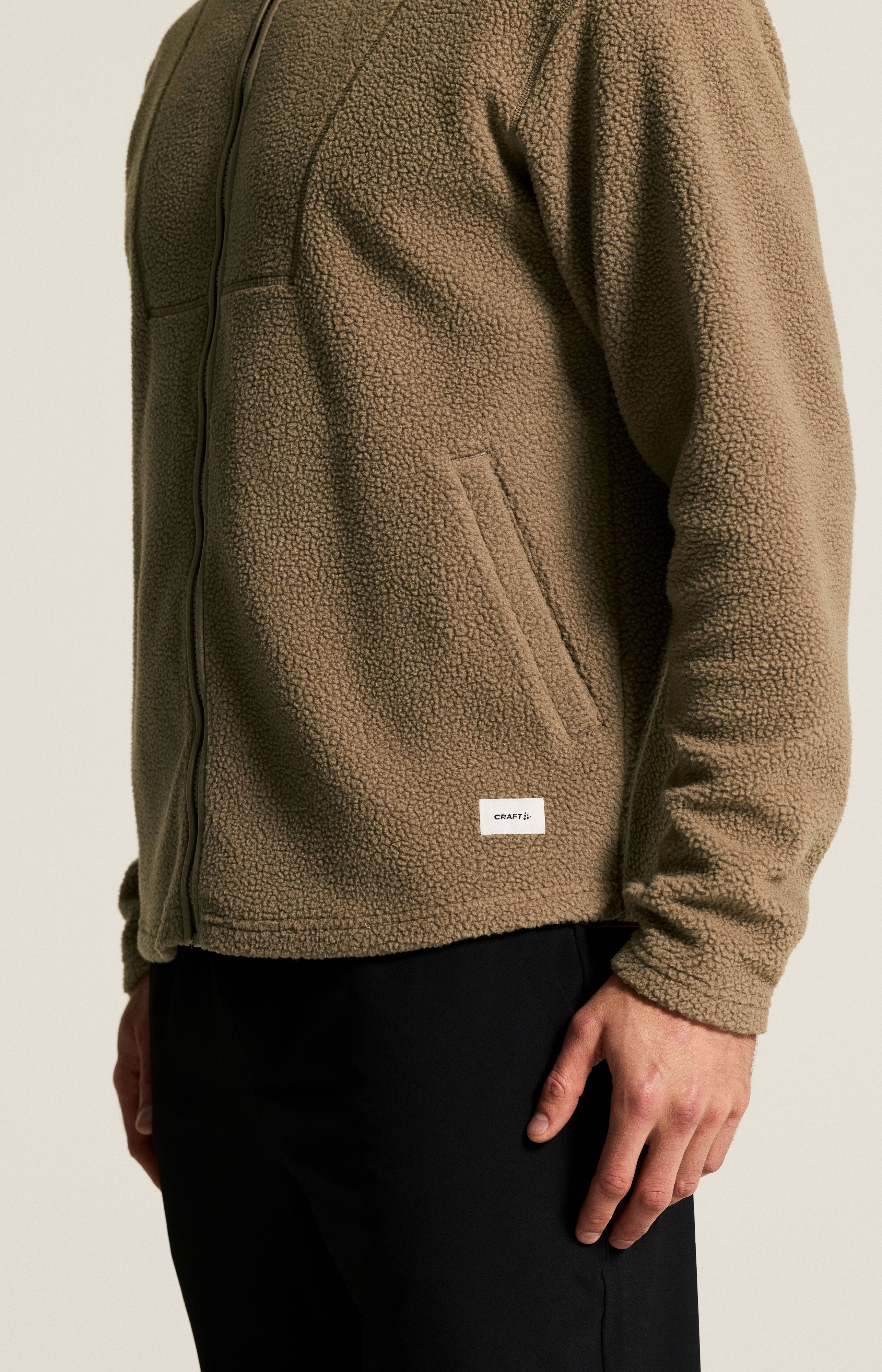 JOIN PILE FLEECE FZ HOOD M - 15