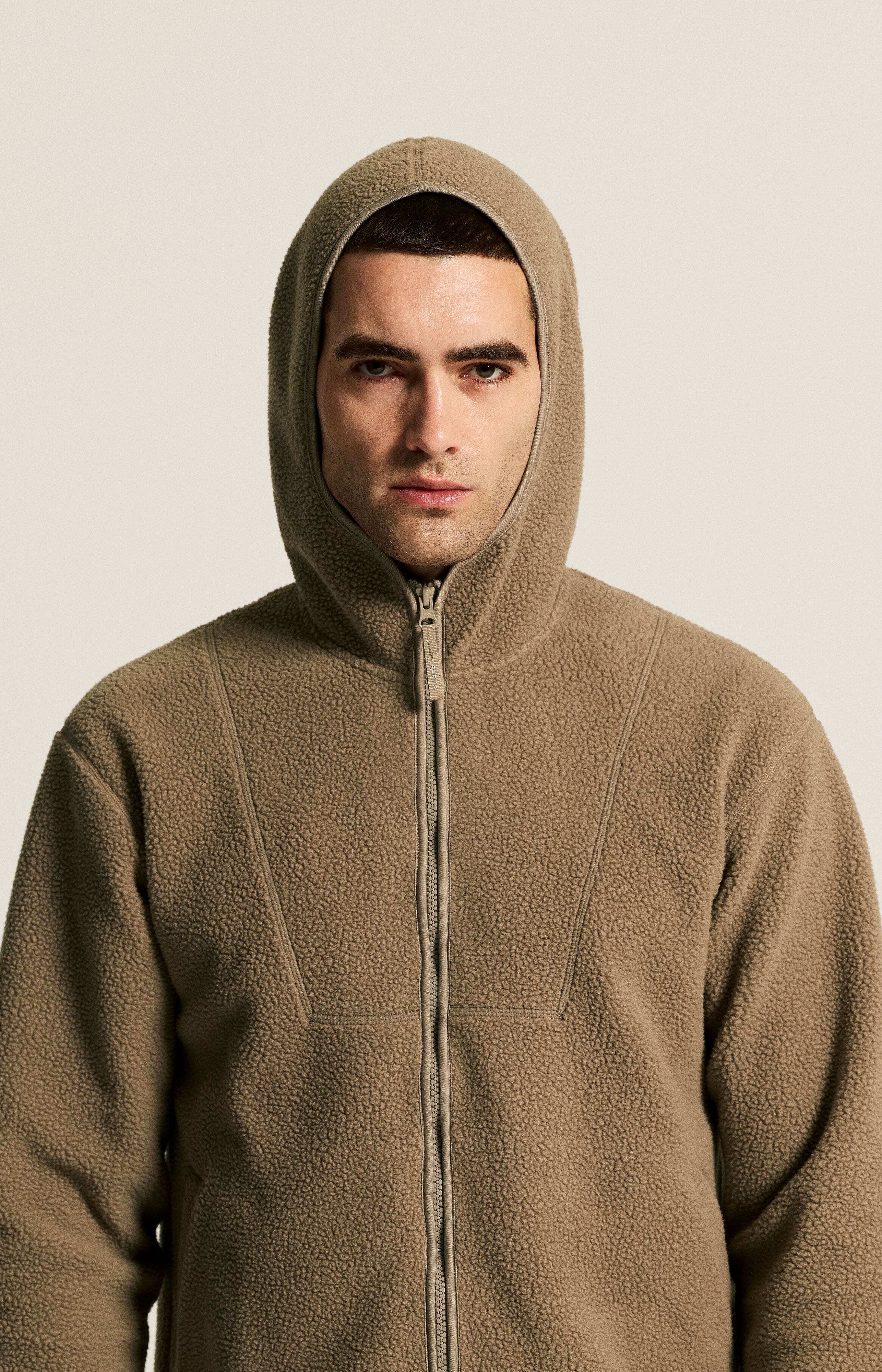 JOIN PILE FLEECE FZ HOOD M - 13