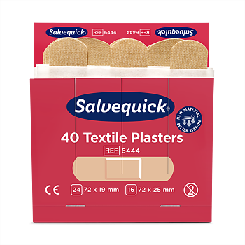 Textile Plasters 40 pcs 6 Refill