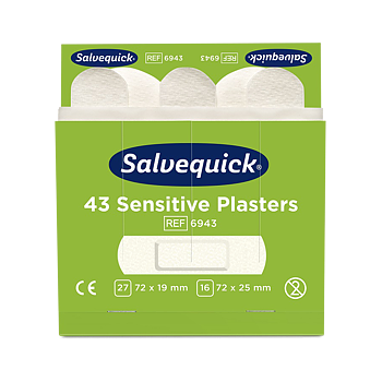 Sensitive Plasters 43 pcs 6 Refill