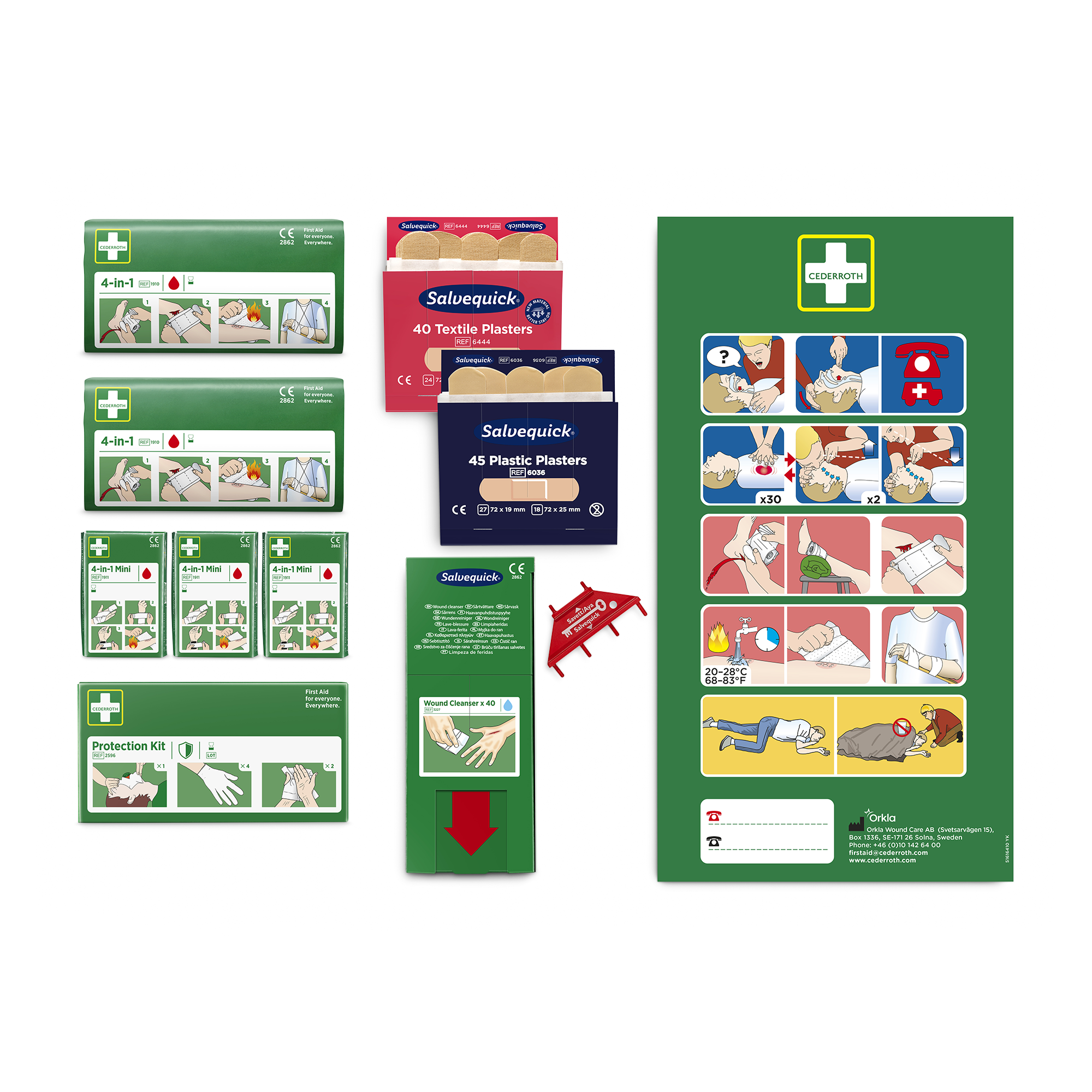 First Aid Pack Refill