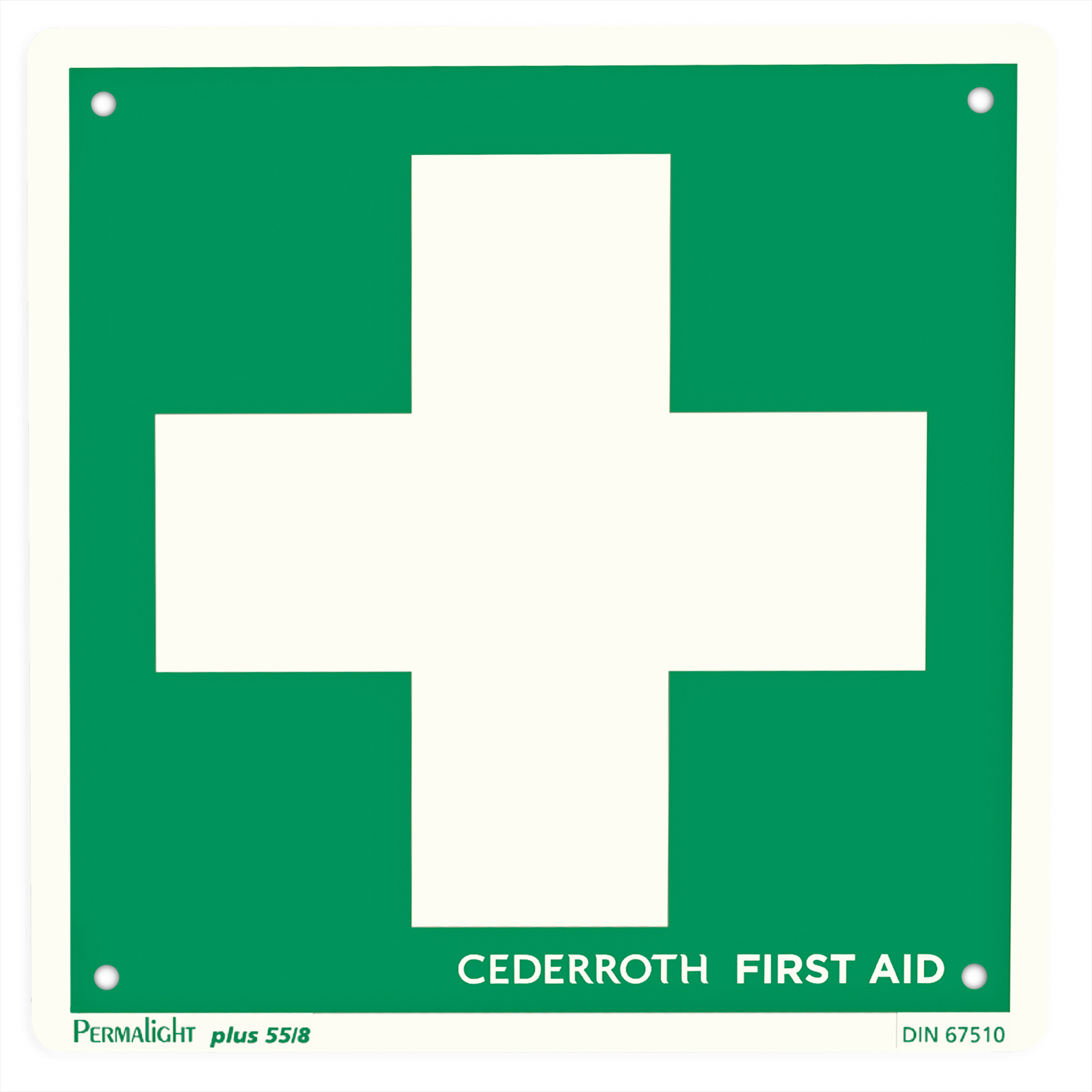 First Aid Cross Sign