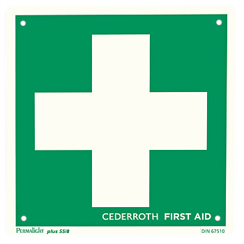 First Aid Cross Sign
