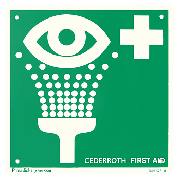 Eye Wash Sign