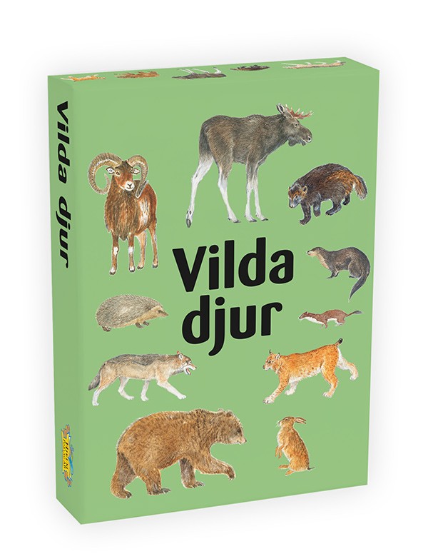 Vilda djur Kortspel