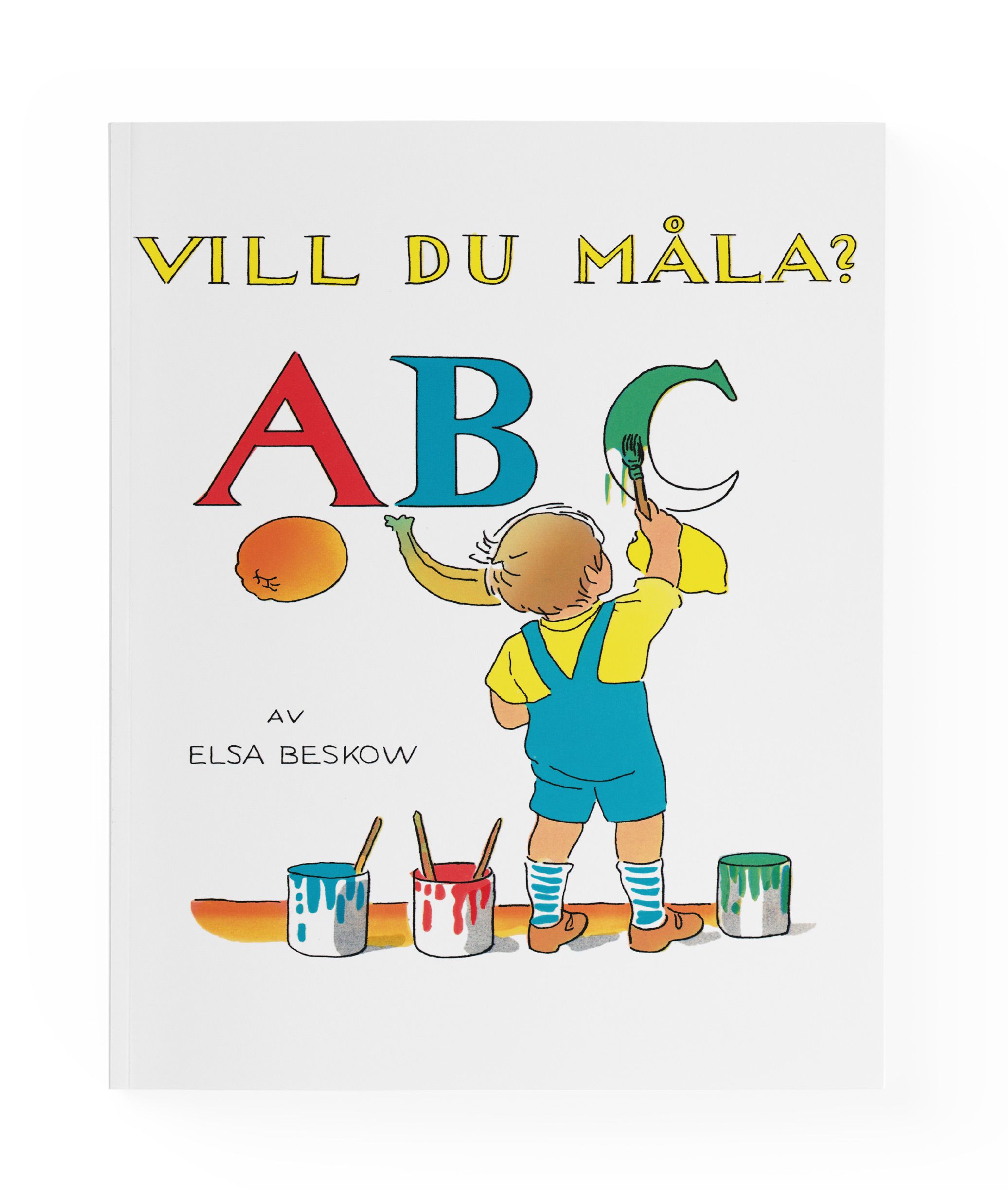 Vill du måla? ABC Målarbok