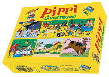 Pippi Långstrump kubpussel - 12 bitar