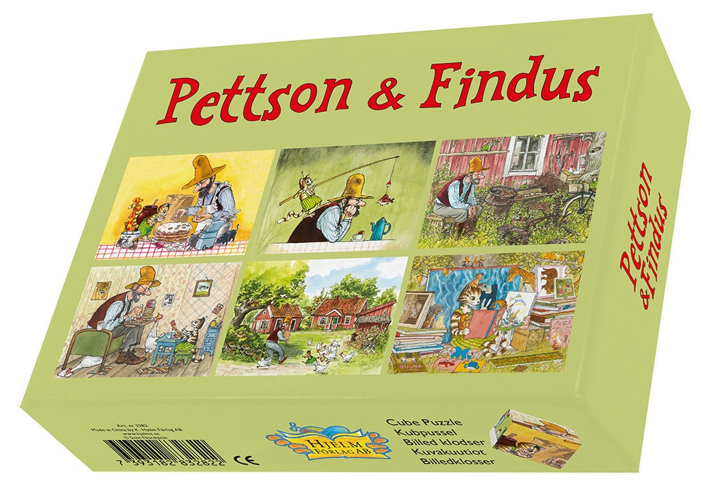 Pettson kubpussel - 12 bitar