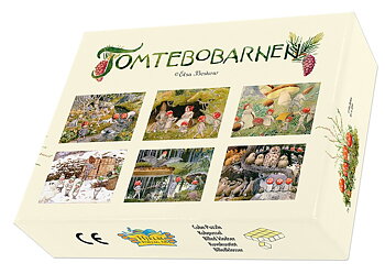 Tomtebobarnen kubpussel -12 bitar