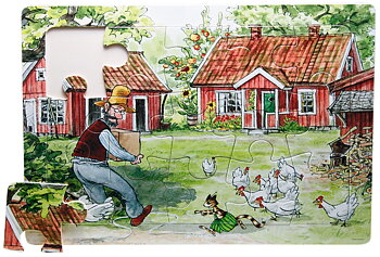 Pettson och Findus rampussel - 15 bitar