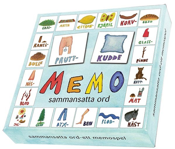 Memo sammansatta ord - PruttkuddeMemo