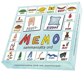 Memo sammansatta ord - PruttkuddeMemo