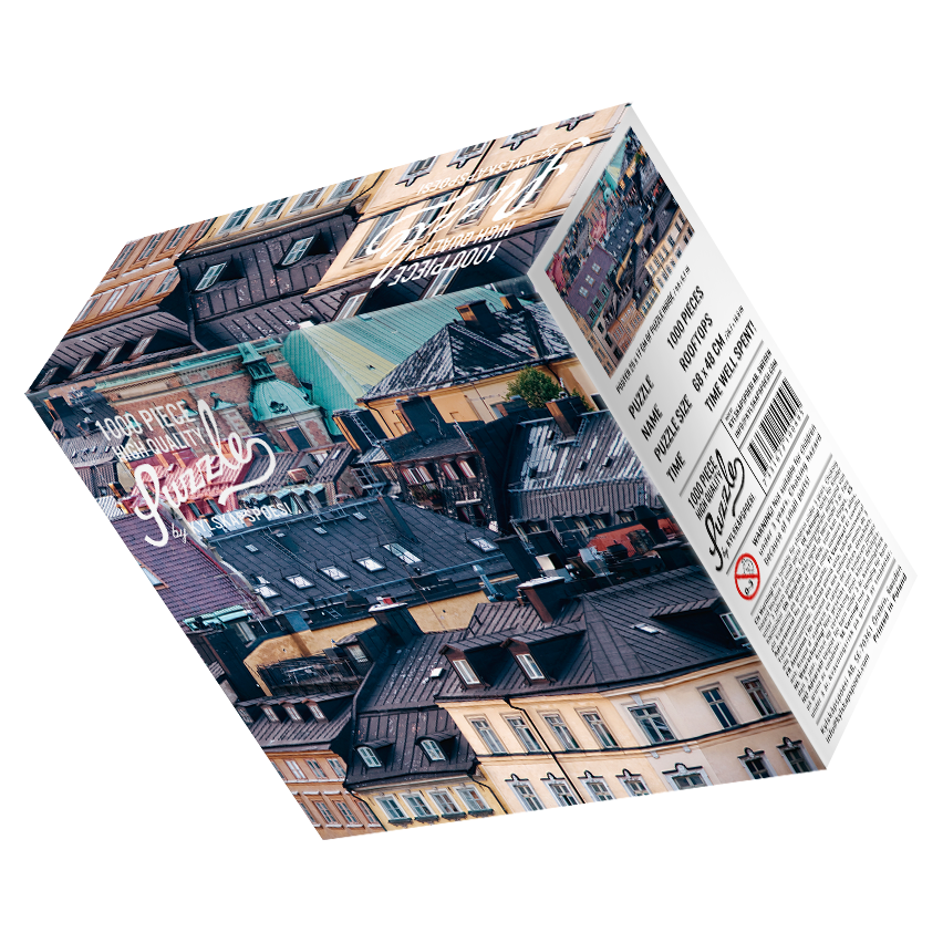 Pussel Rooftops – 1000 bitar - 2