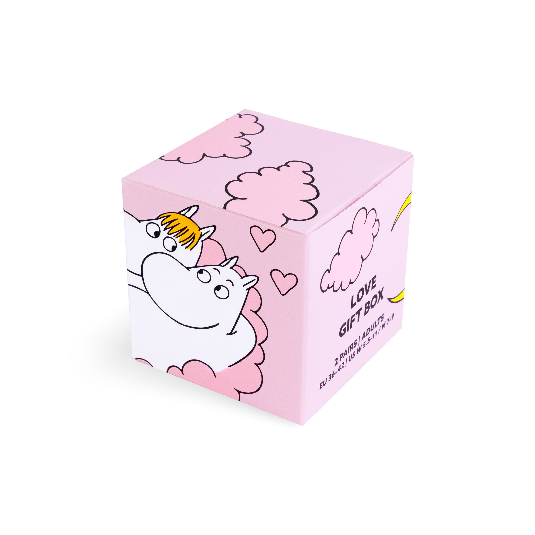 Mumin kärlek dam sockbox