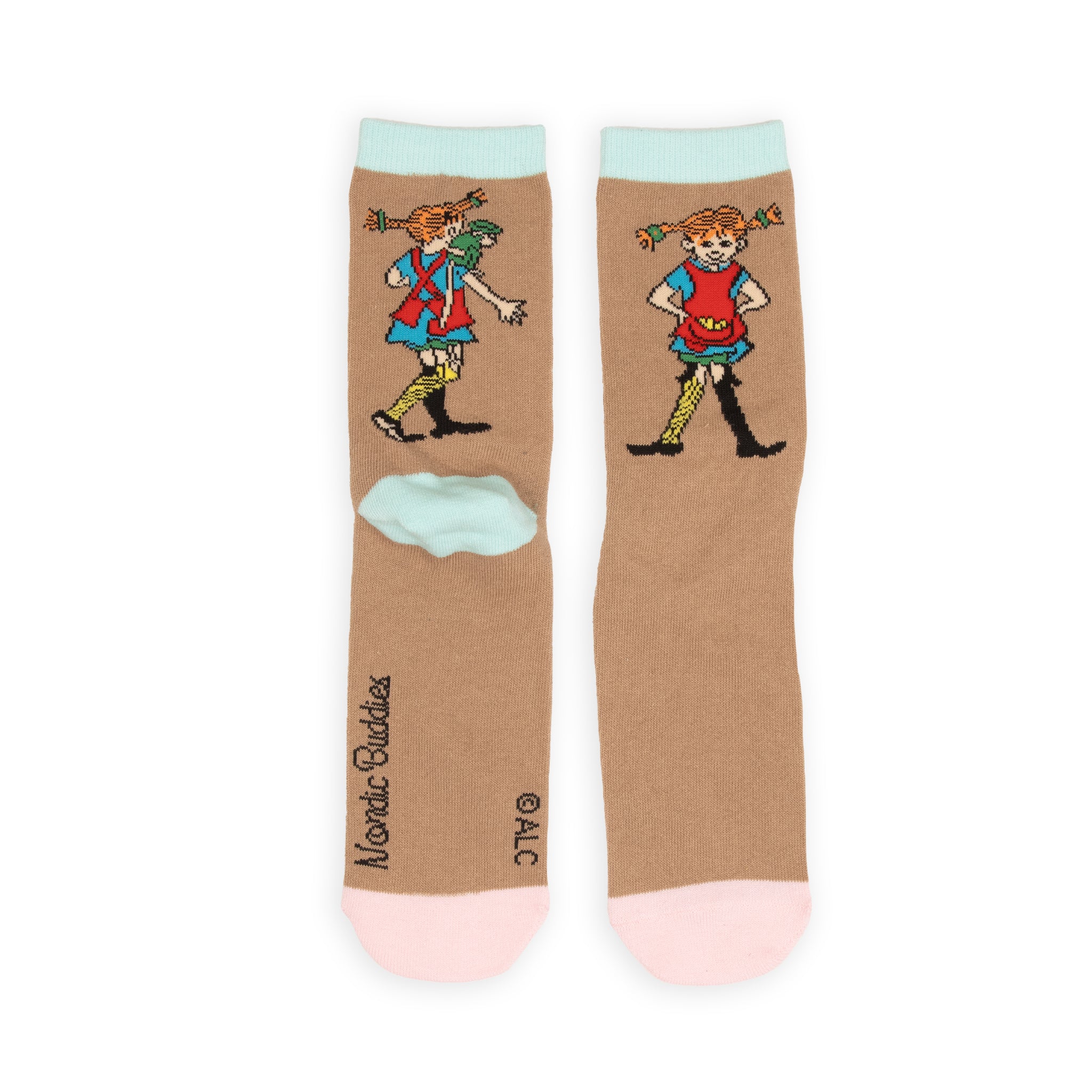 Pippi & Herr Nilsson dam strumpor