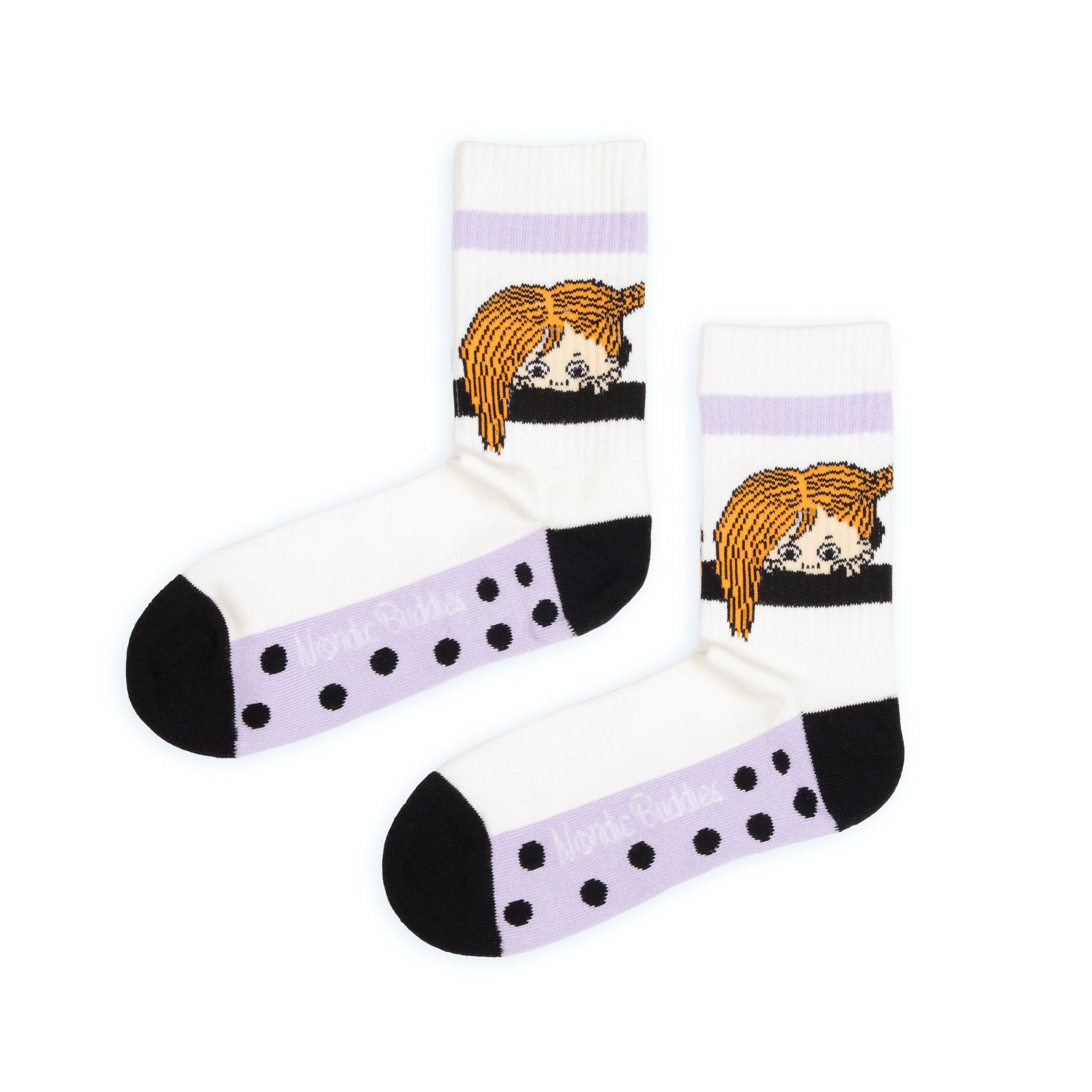 Pippi Långstrump dam retrostrumpor