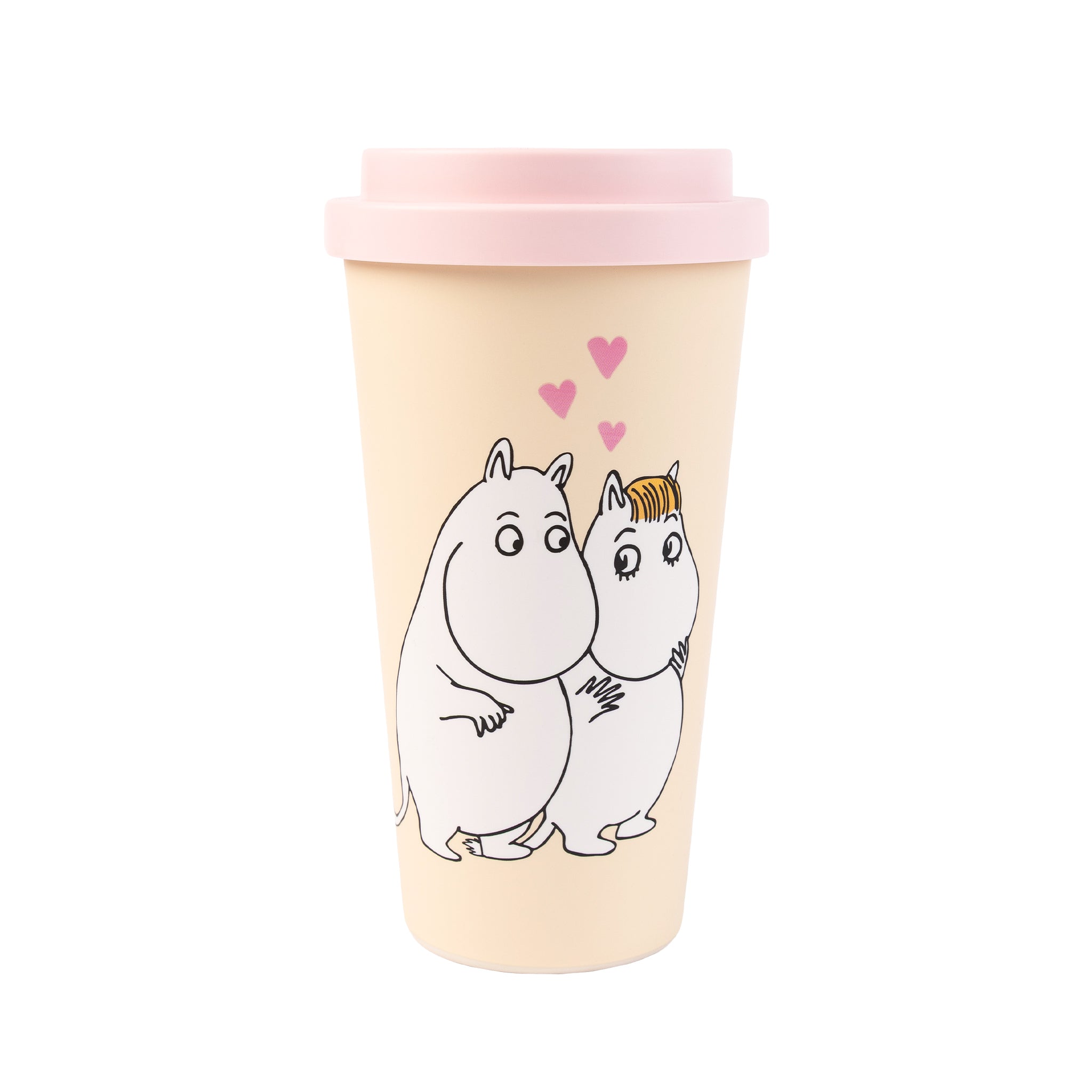 Mumin kärlek take away-mugg