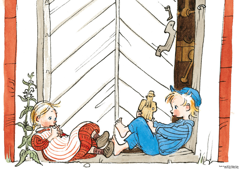Affisch Emil och Ida