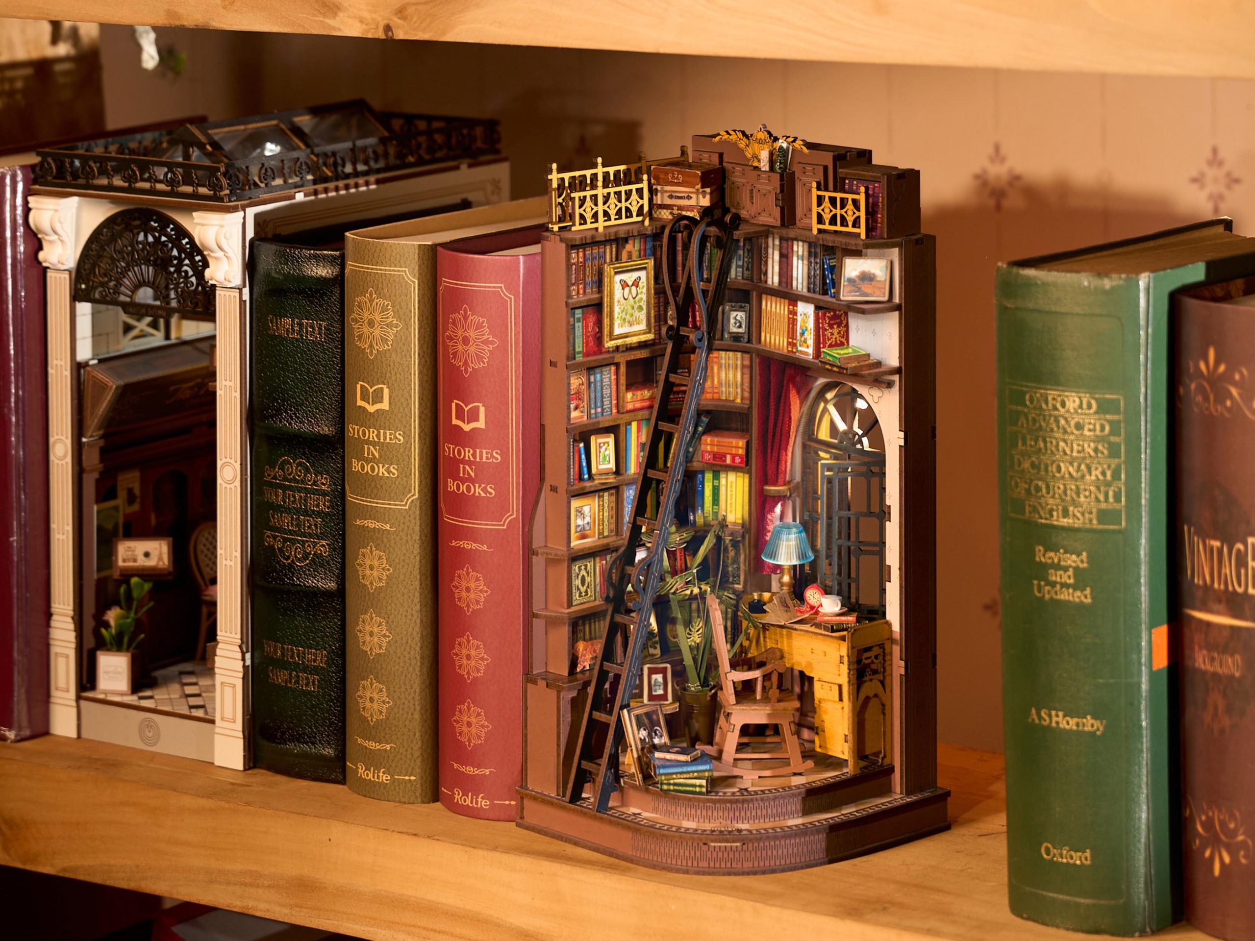 Book Nook - DIY Silent Corner Study -Rolife - 3