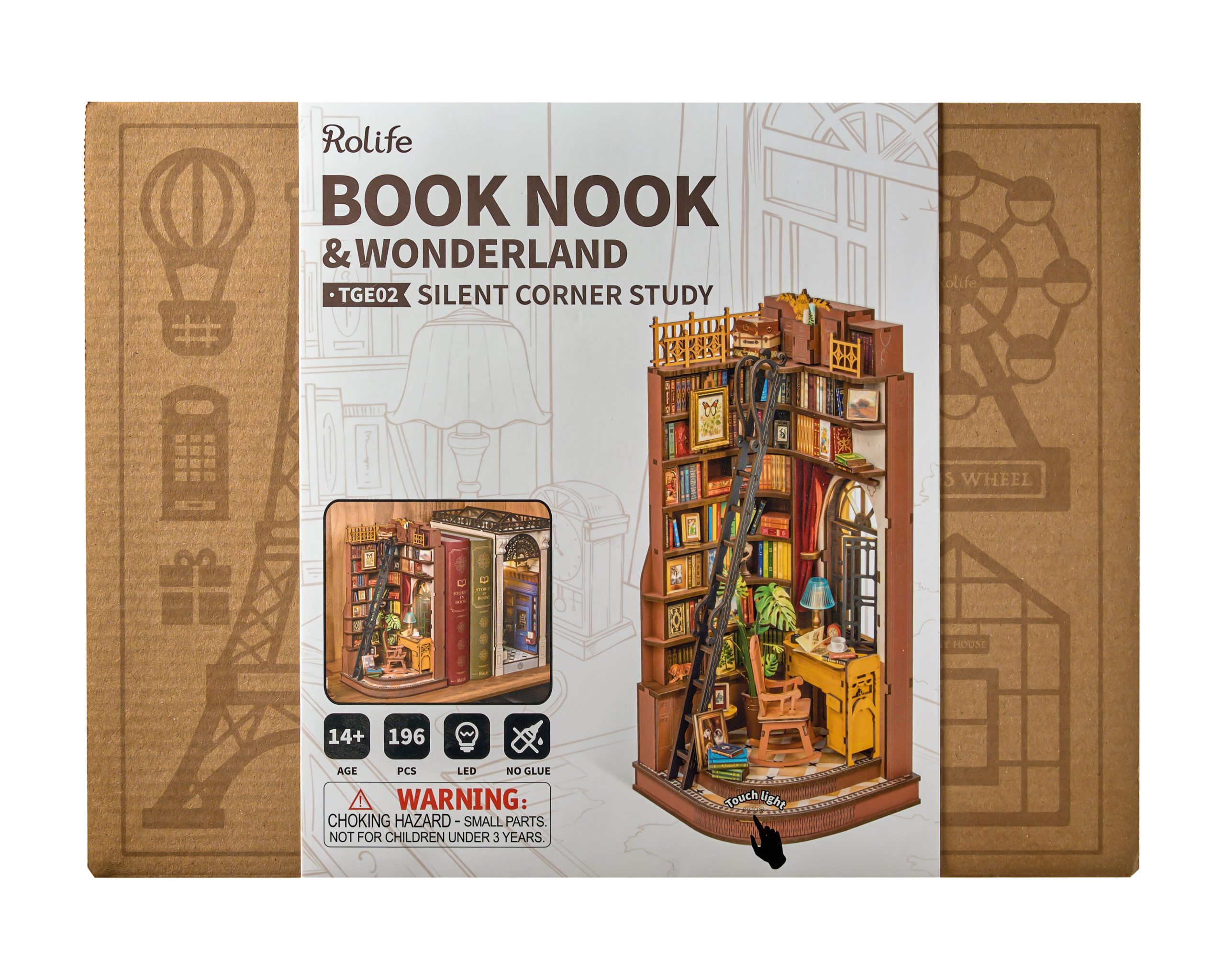 Book Nook - DIY Silent Corner Study -Rolife - 2