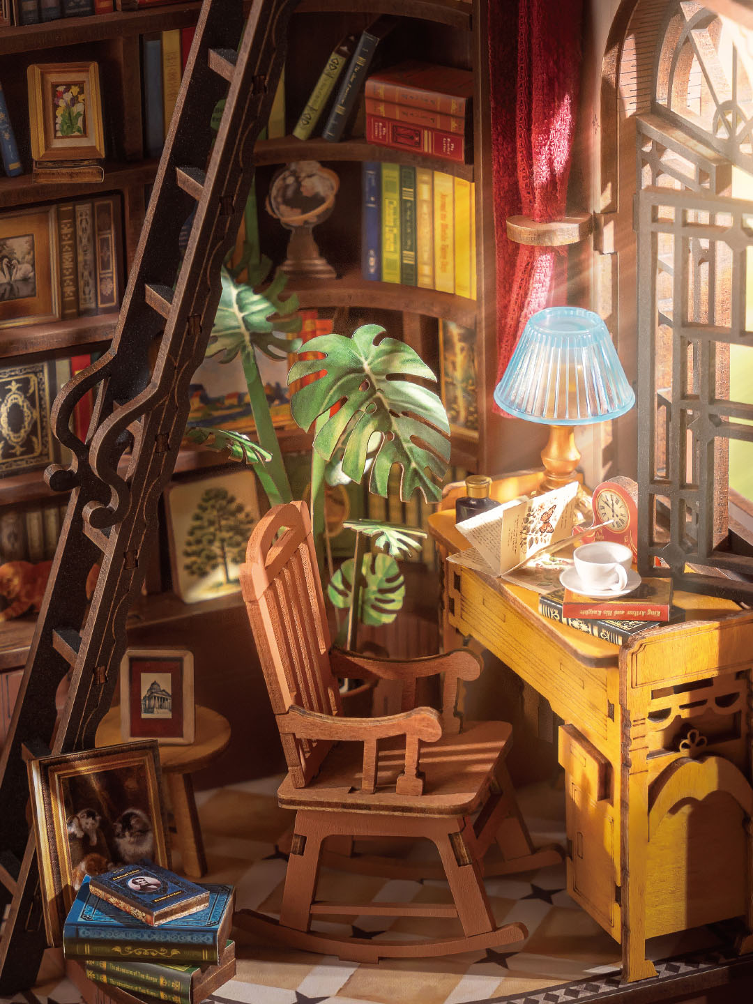 Book Nook - DIY Silent Corner Study -Rolife - 4