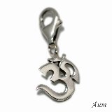 Aum silverpendent