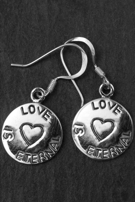 Silverearrings Love is Eternal