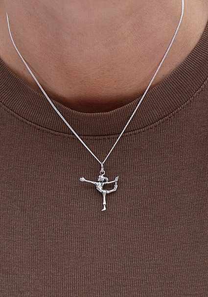 Silver necklace the Dancer  - 2