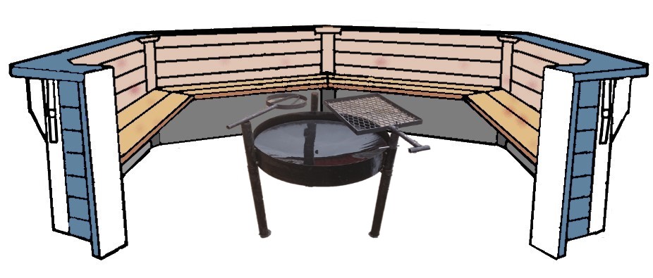 GRILLPLATS  NY STORLEK 6m² - 7